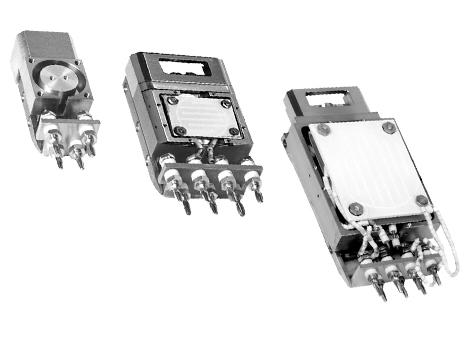 Sample mounting system with UHV-compatible electrical connectors